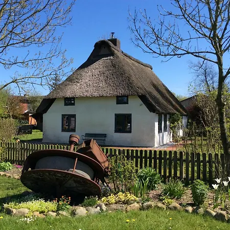 Reetdachkate Muellerhaus Von 1860 Casa de Férias
