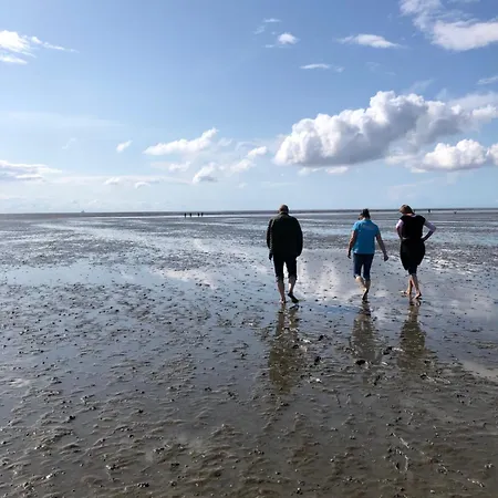 Prázdninový dům Reetdachkate Muellerhaus Von 1860 *