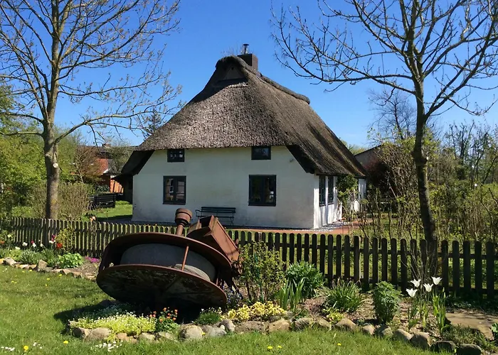Reetdachkate Muellerhaus Von 1860 Casa de Férias