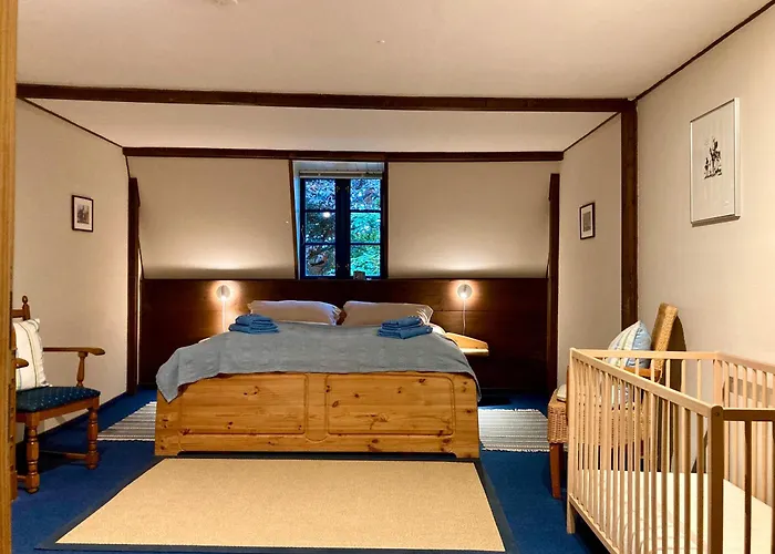 Casa de Férias Reetdachkate Muellerhaus Von 1860